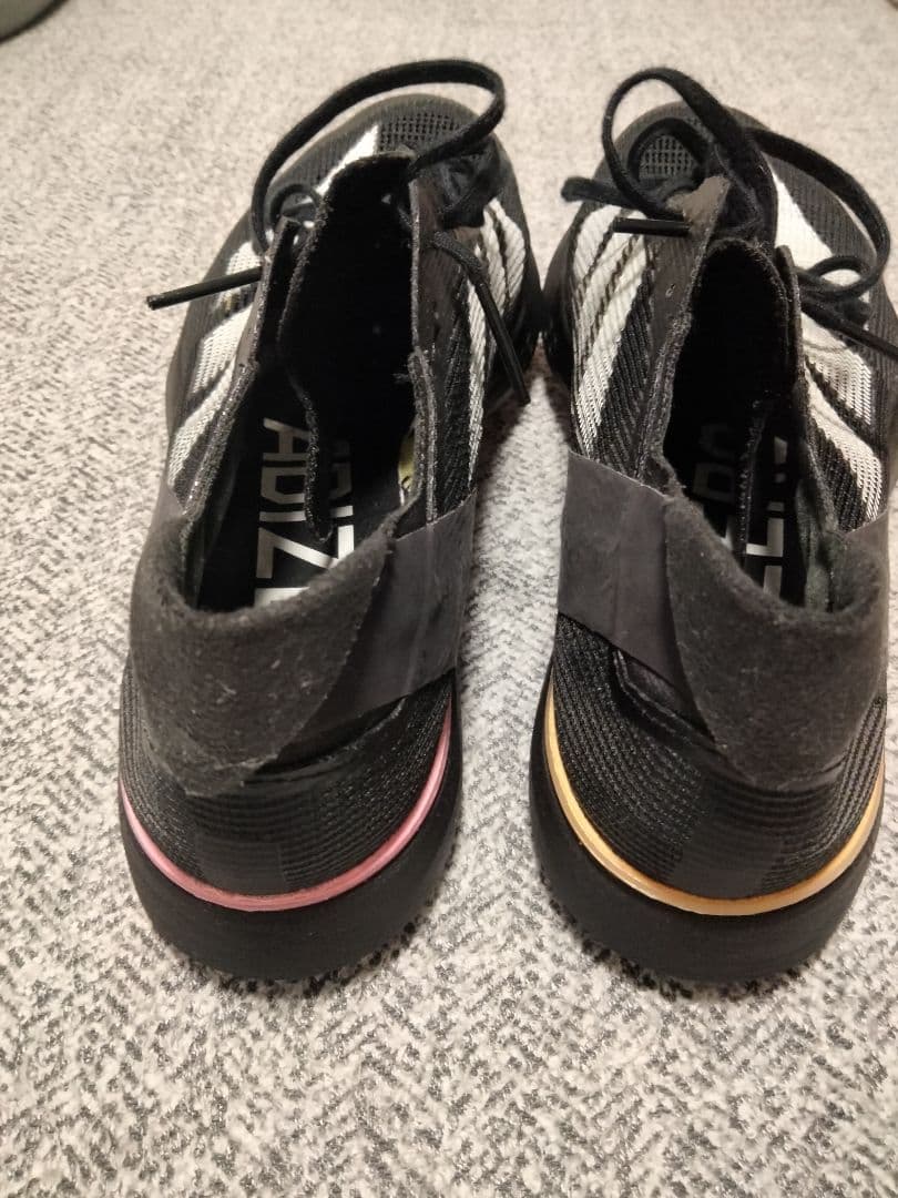 ADIZERO アバンチ　 スパイクシューズ ブラック/ホワイト 26.0cm