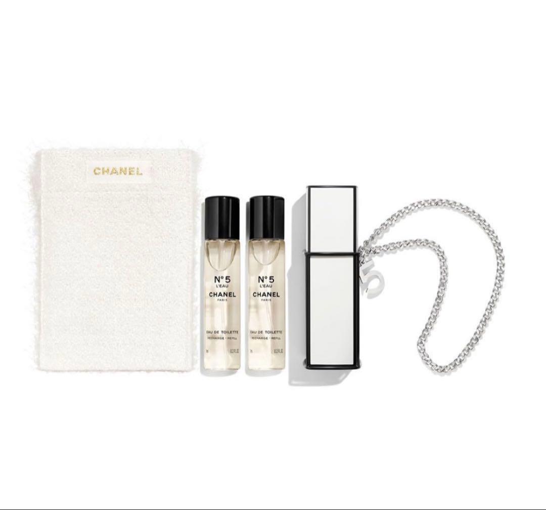 シャネル N°5 オードゥ トワレット パーススプレイ 白 ホリデーパリ本店限定