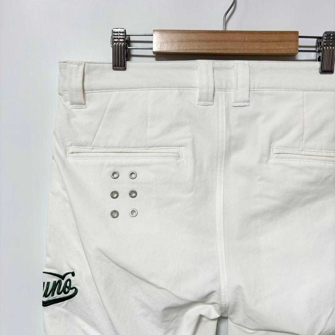 ラッセルノ ゴルフ フラッグロゴ ストレッチ スキニー パンツ ホワイト M 4