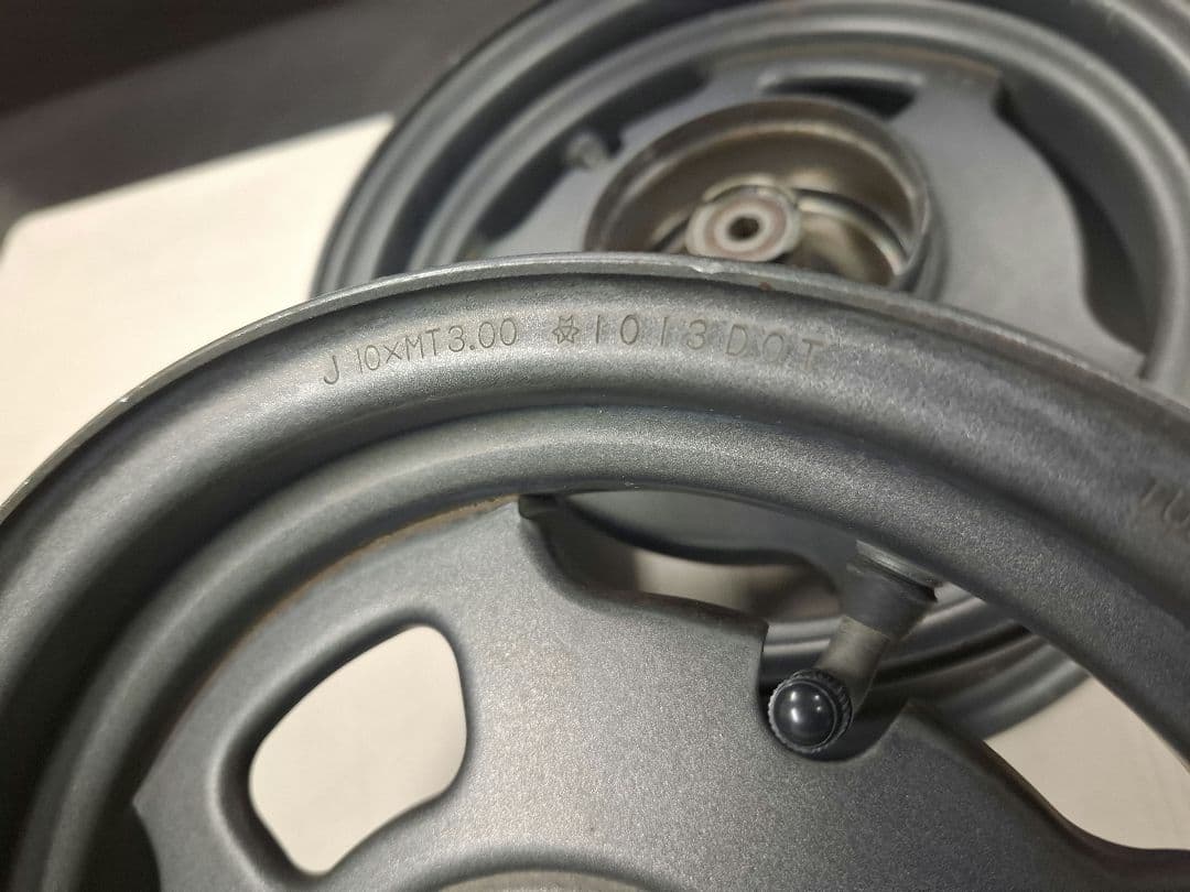 ホンダズーマー純正ホイール前後セット ZOOMER FI AF58