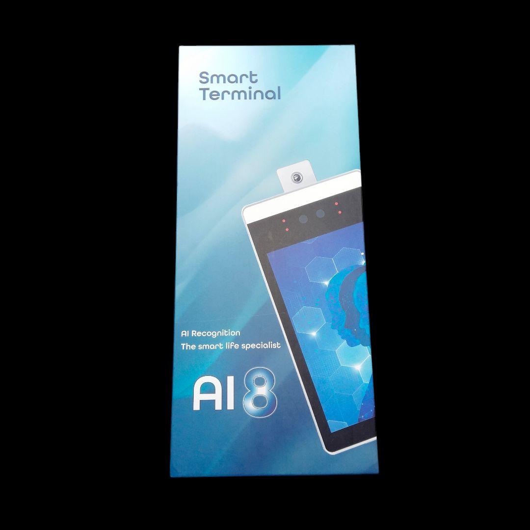 Wi-Fi 非接触型 顔認識 検温器 AI 8 サーマルカメラ 体温計 LAN