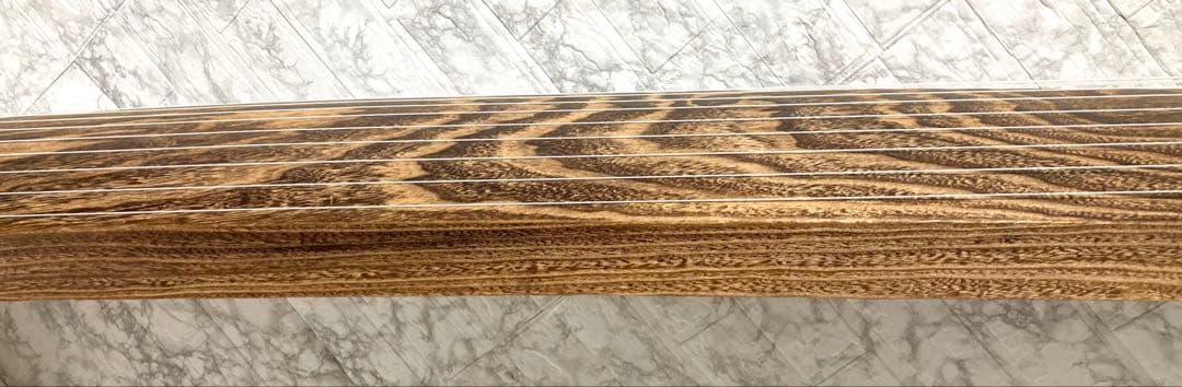 【最高級 送料込み】お琴 13弦 綾杉彫り 蒔絵 くり甲 和楽器 上角巻