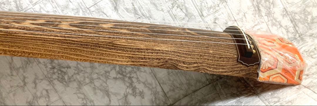 【最高級 送料込み】お琴 13弦 綾杉彫り 蒔絵 くり甲 和楽器 上角巻