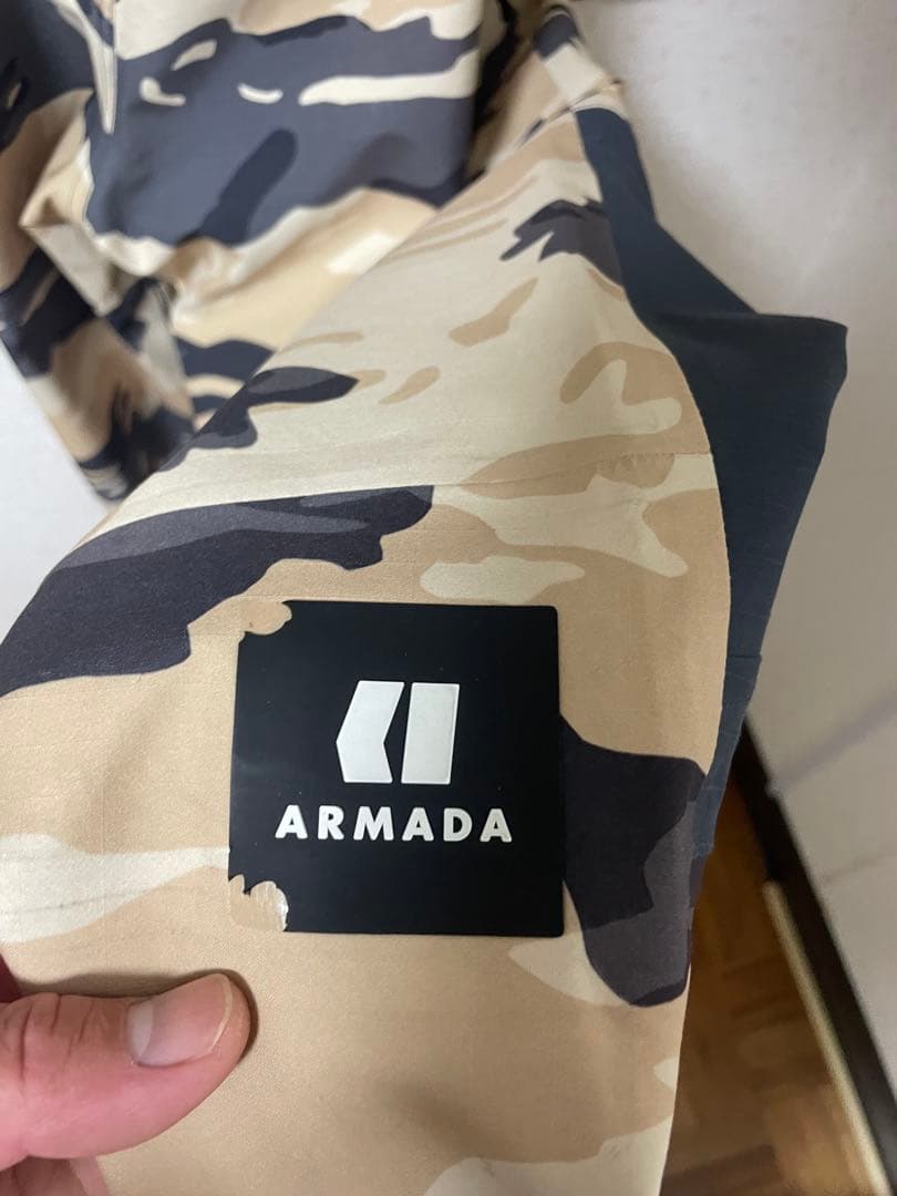 ARMADA ジャケット ビブパンツ 上下セット 迷彩 Lサイズ