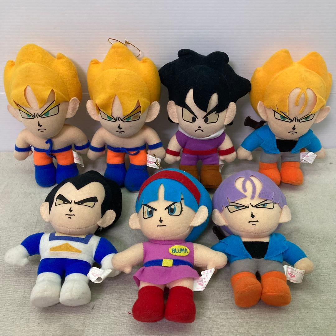 Dragon BallZ ドラゴンボール 超サイヤ人セット ぬいぐるみ 7体 - メルカリ