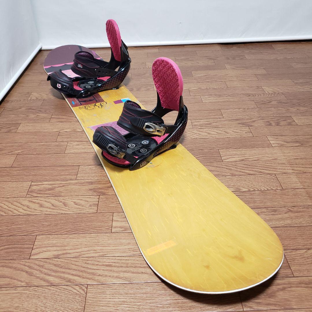 BURTON FEELGOOD 145cm スノーボードセット