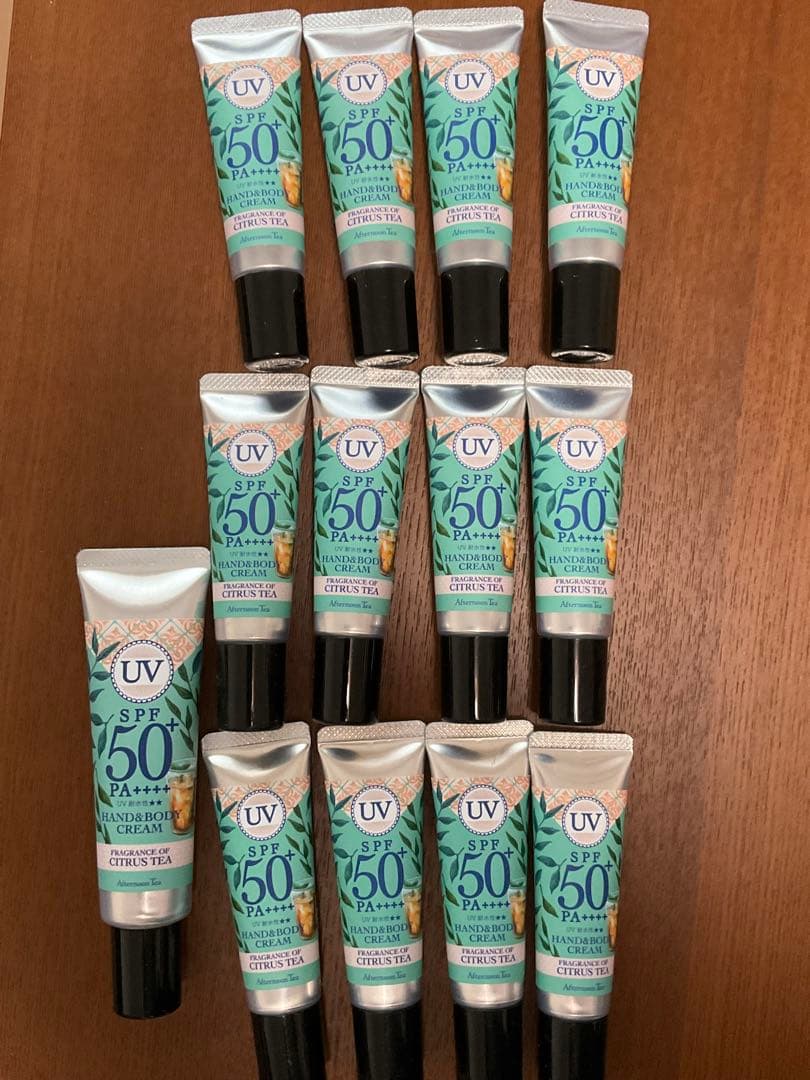 afternoon tea UVハンド&ボディクリーム　13本セット