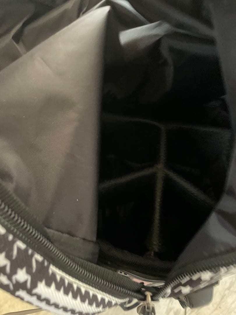 PEARLY GATES チェック柄 キャディバッグ ヘッドカバーセット