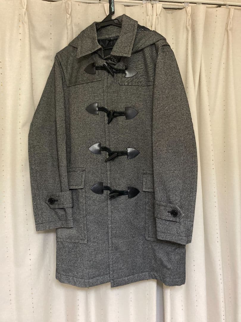 ★shio★　バーバリー　ブラックレーベル　ダッフルコート Lサイズ