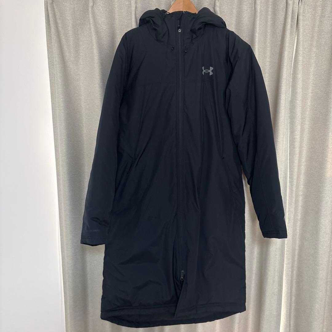 ★美品★Under Armour ベンチコート ブラック　2XL