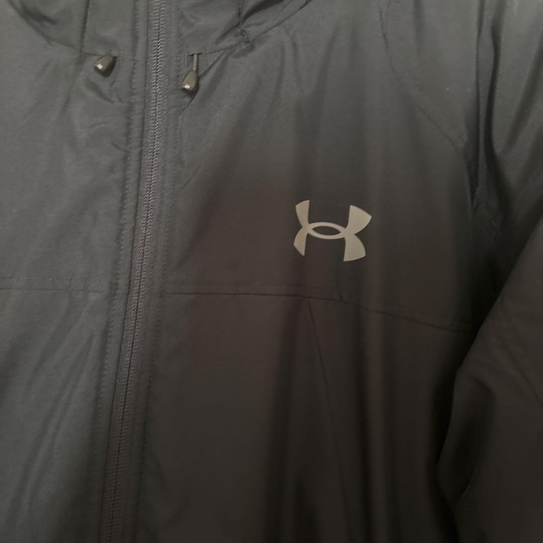 ★美品★Under Armour ベンチコート ブラック　2XL