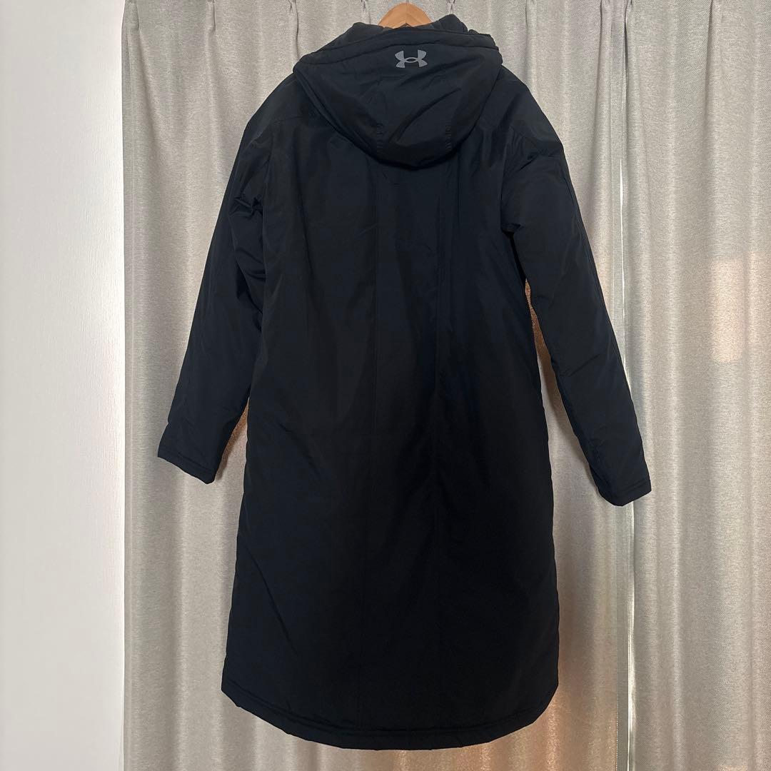 ★美品★Under Armour ベンチコート ブラック　2XL