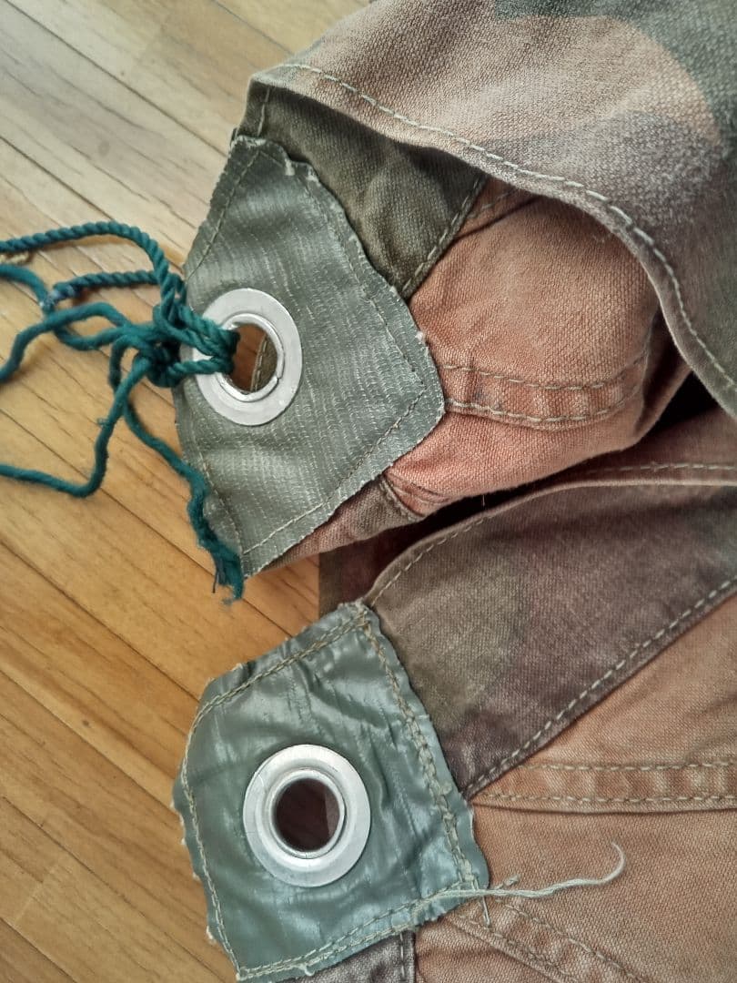 ハンガリー軍幕　ポンチョテント　ペグポール付き