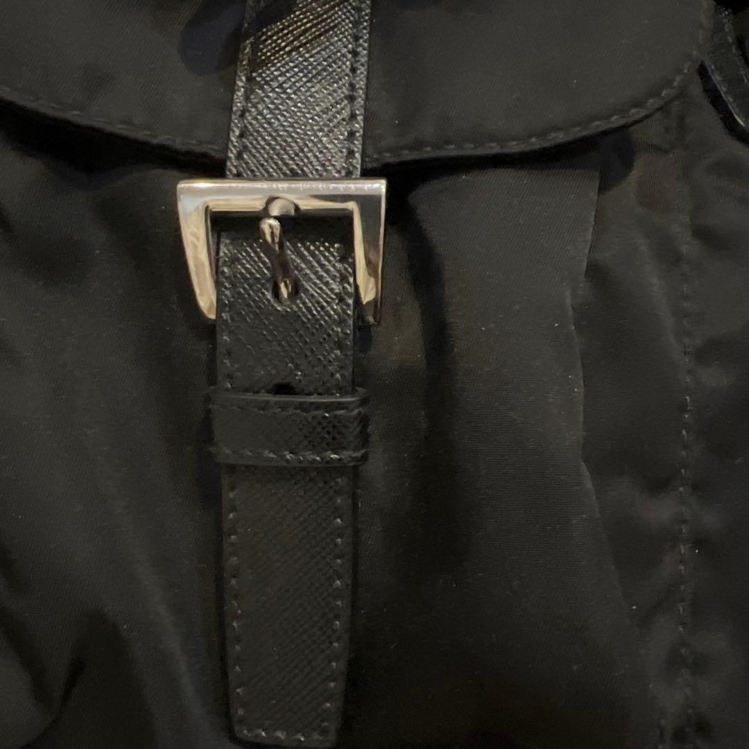 プラダポーチ付 ミディアム Re-Nylon バックパック美品最終お値下げです。