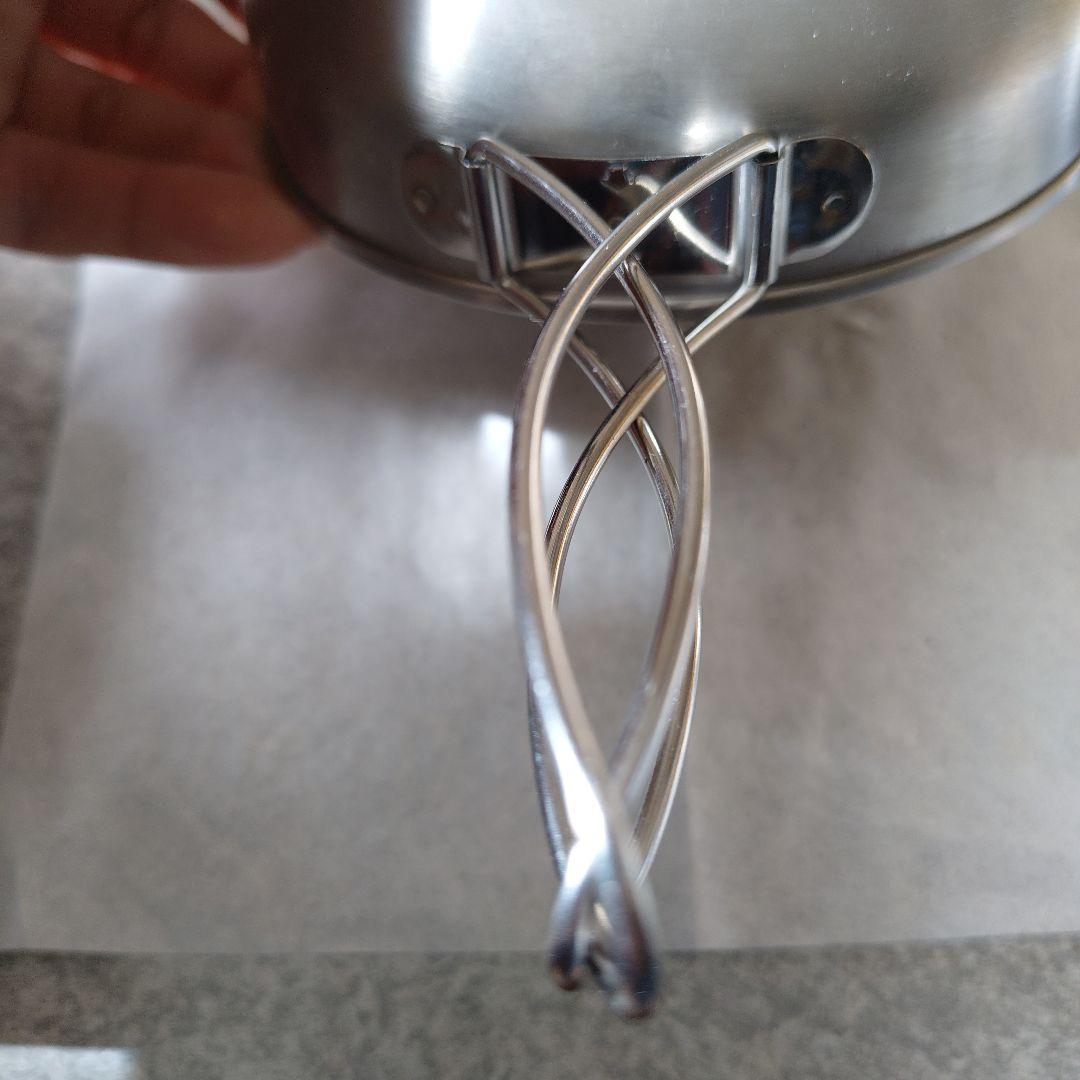 廃盤品ユニフレーム　ミニステンレスケトル　コールマン　Columbia