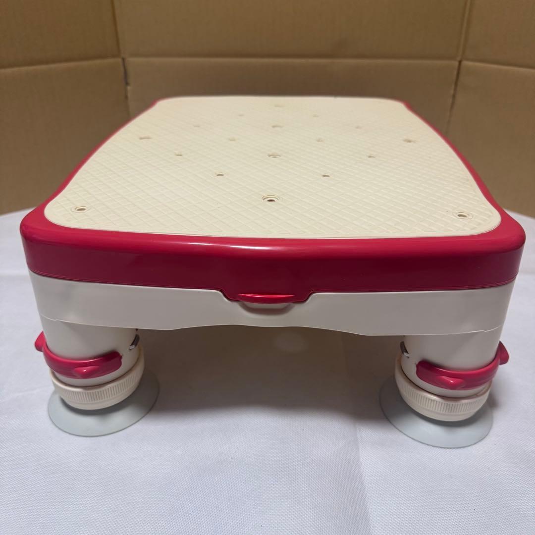 M8881 未使用 安寿 浴槽台R 幅42×奥行32×高さ15〜22.5cm