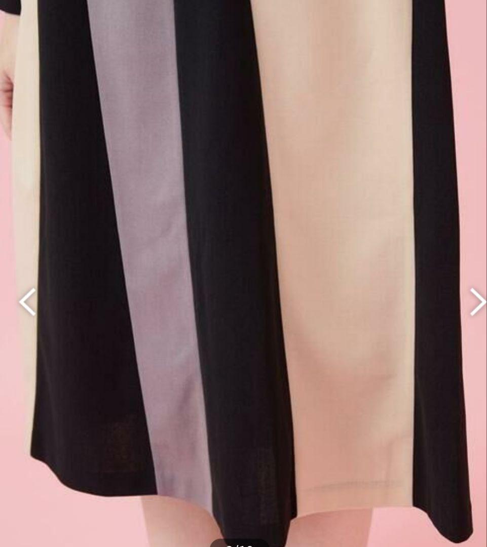 Jocomomola Bloque 配色パッチワークワンピース