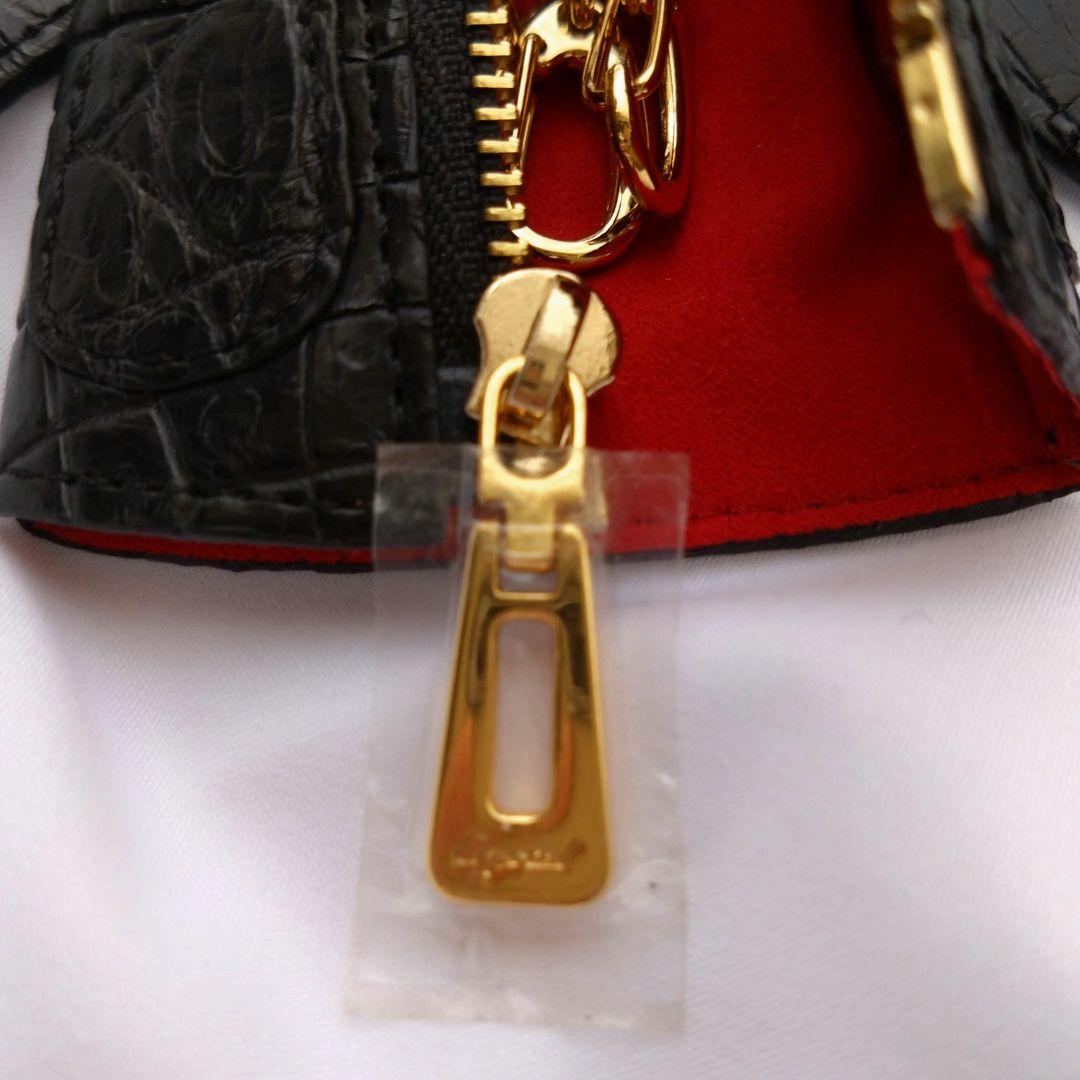 ☆新品・未使用☆レザージュエルズ☆本クロコダイル☆バッグチャーム