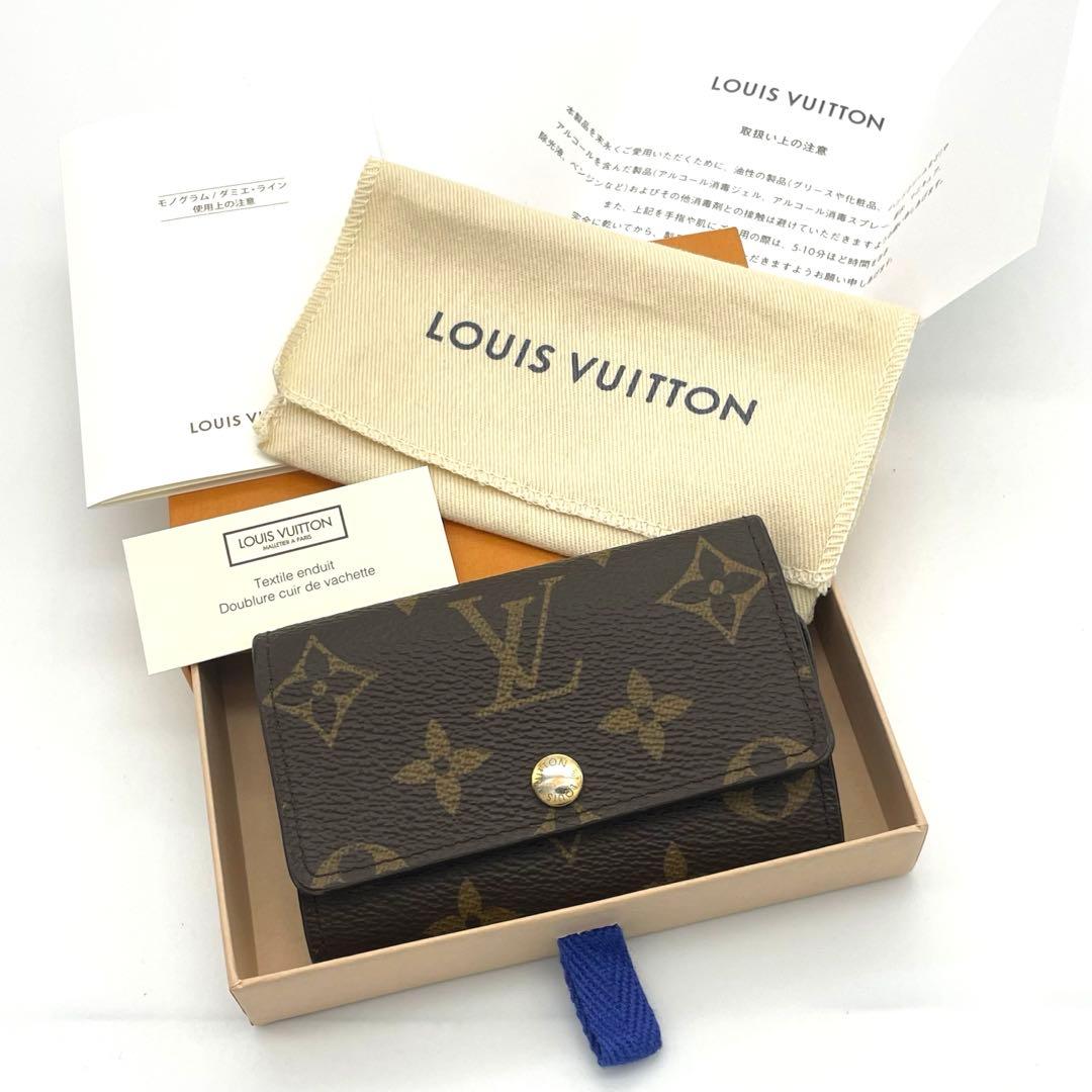 新品同様✨ルイヴィトン モノグラム ミュルティクレ6 キーケース6 連