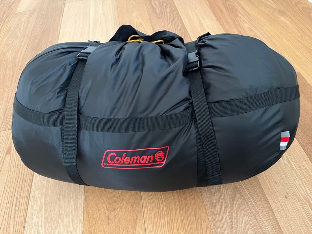 Coleman TASMAN L-15 寝袋 赤/グレー