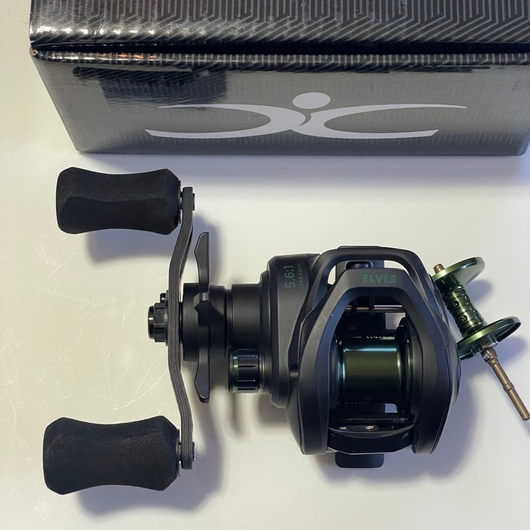 超小型　ベイトリール　フォレスト　エルブス　左ハンドル　替スプール付