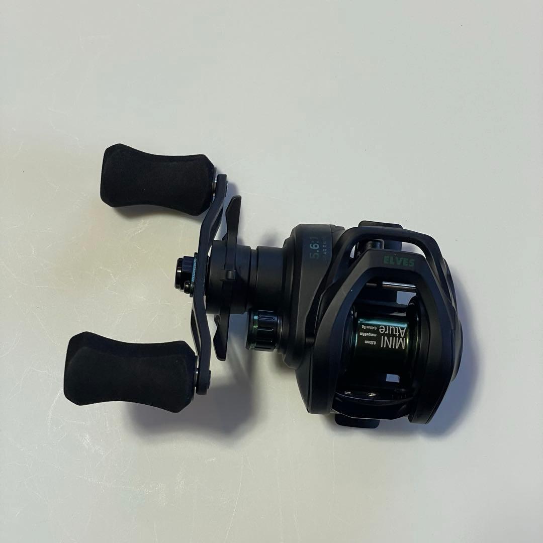 超小型　ベイトリール　フォレスト　エルブス　左ハンドル　替スプール付