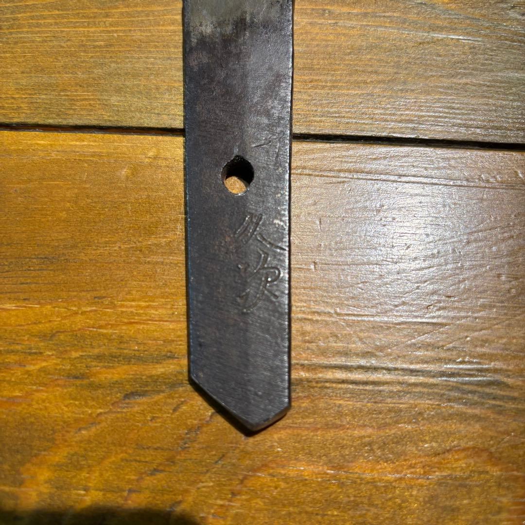 日本刀残欠クラフトナイフNo.80 久次 茎