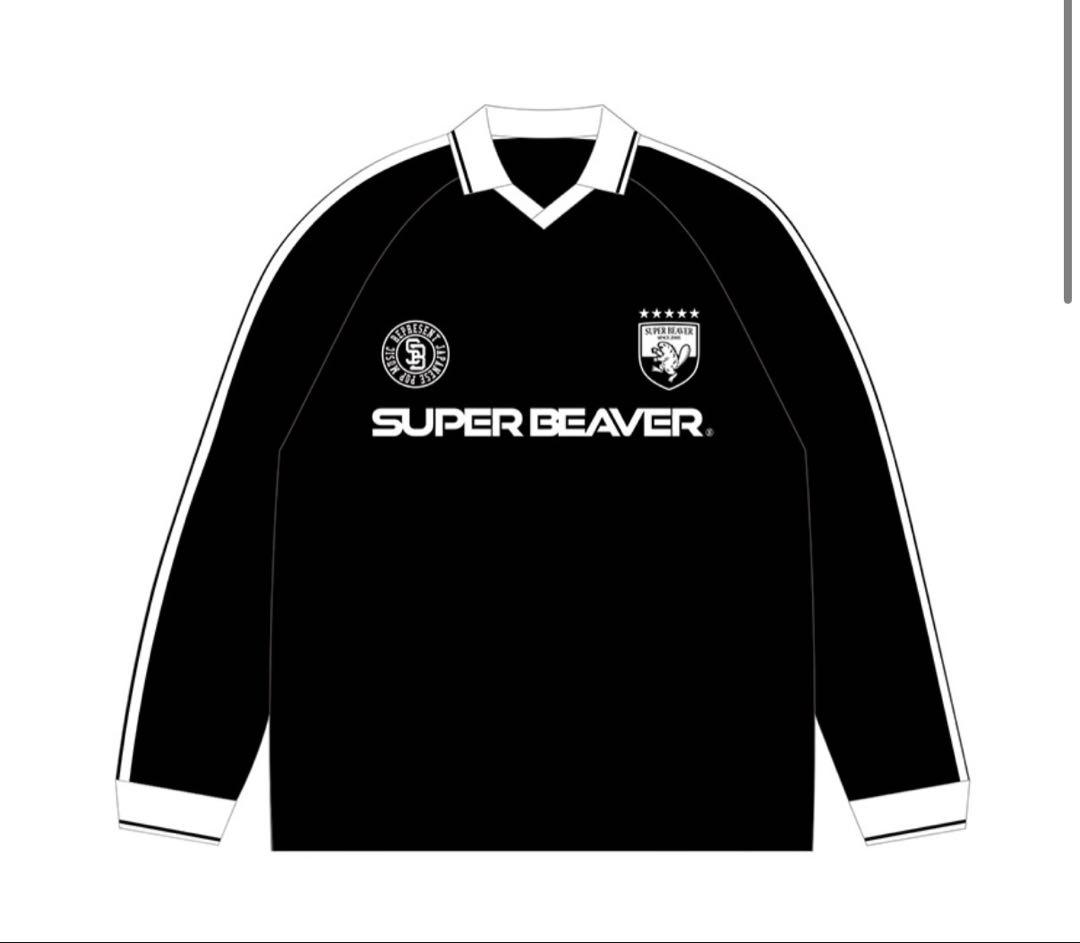 【新品未開封】SUPER BEAVER サッカーシャツ ブラック Lサイズ
