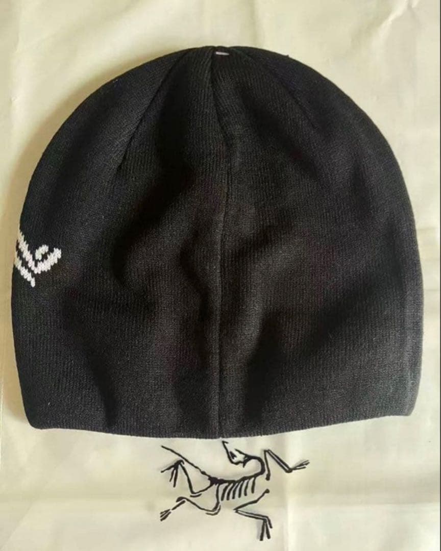 ARC'TERYX ブラック ニット帽 スケルトン　新品