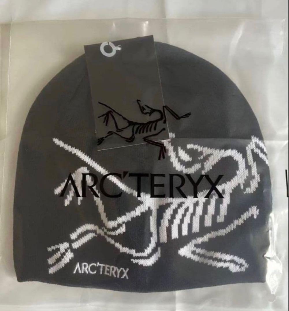 ARC'TERYX ブラック ニット帽 スケルトン　新品