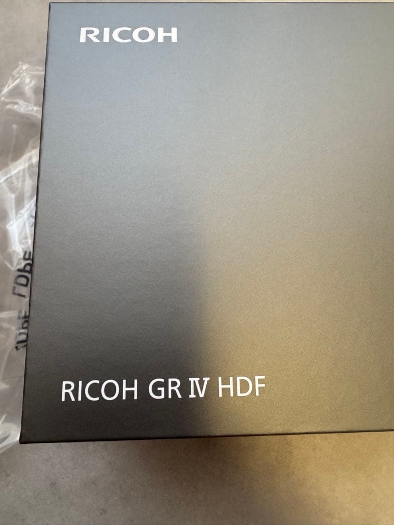【新品未開封】RICOH GR IV HDF リコー 即日発送 デジタルカメラ