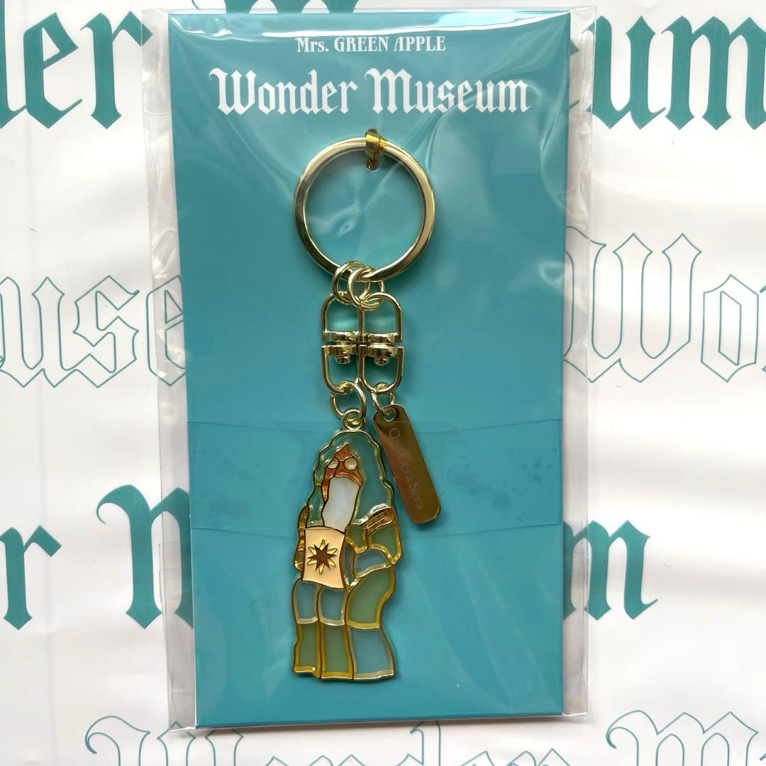 匿名配送 ミセス ワンダーミュージアム ステンドグラスキーホルダー