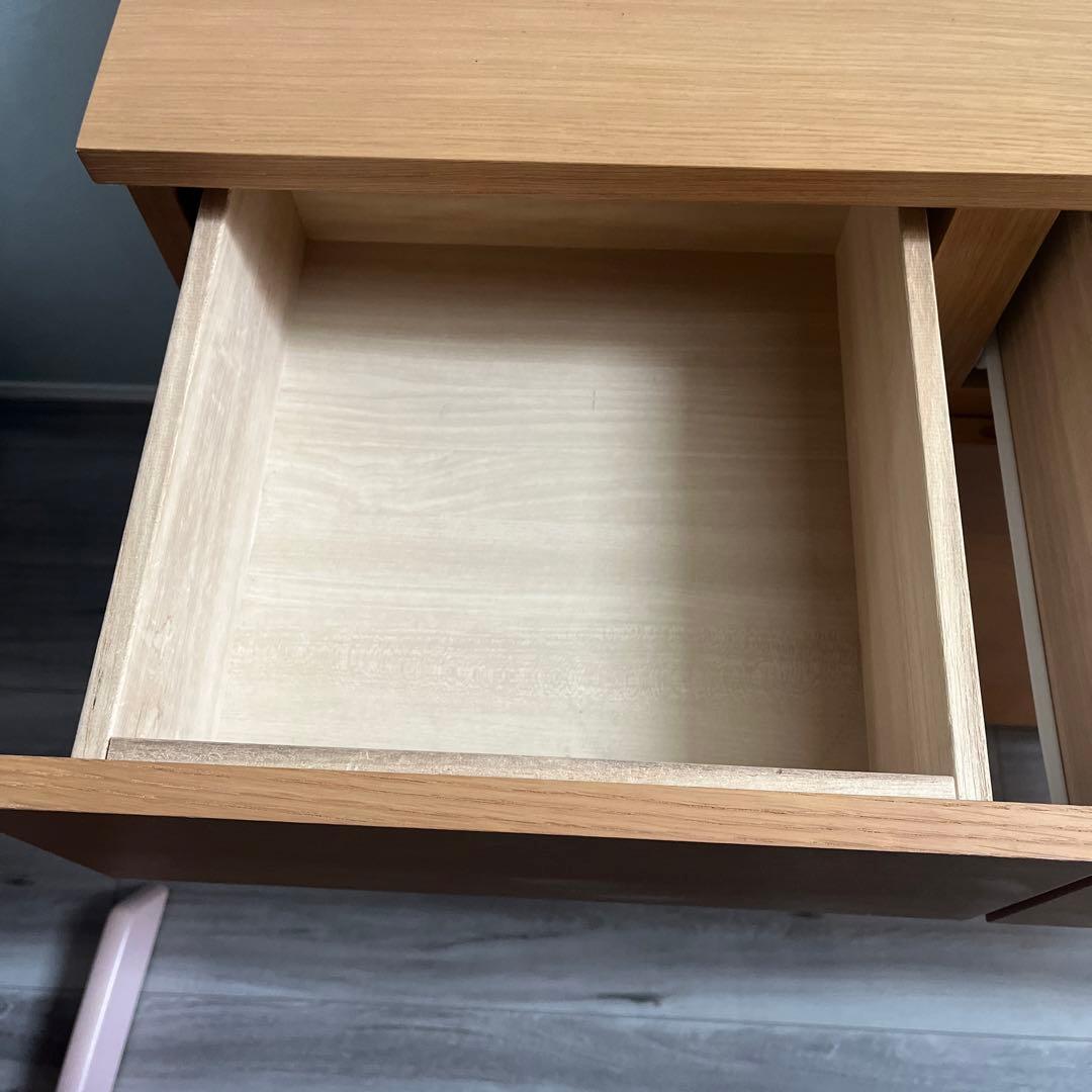 無印良品　オーク材　キャビネット