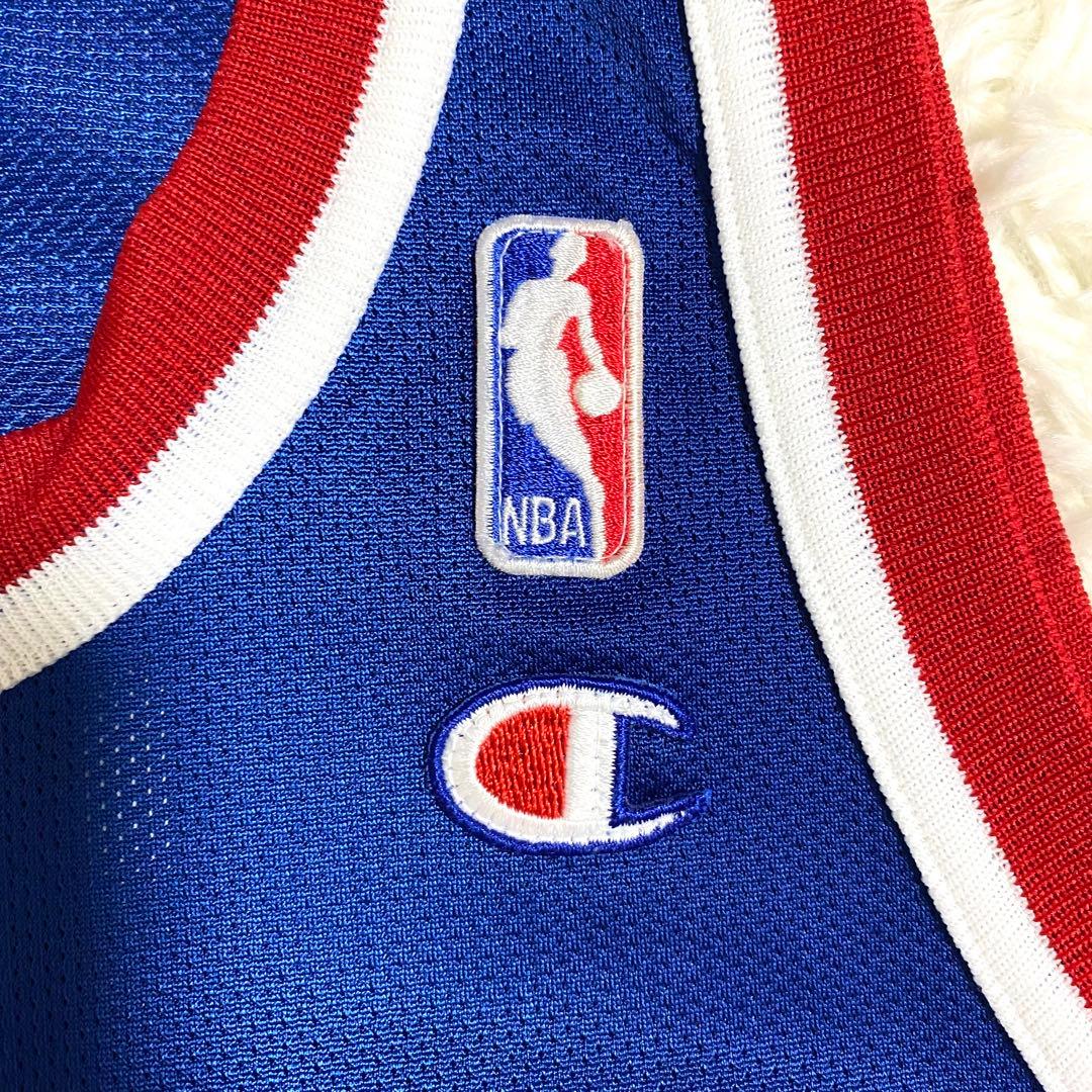 champion NBA ピストンズ チャンピオン グラントヒル ユニフォーム