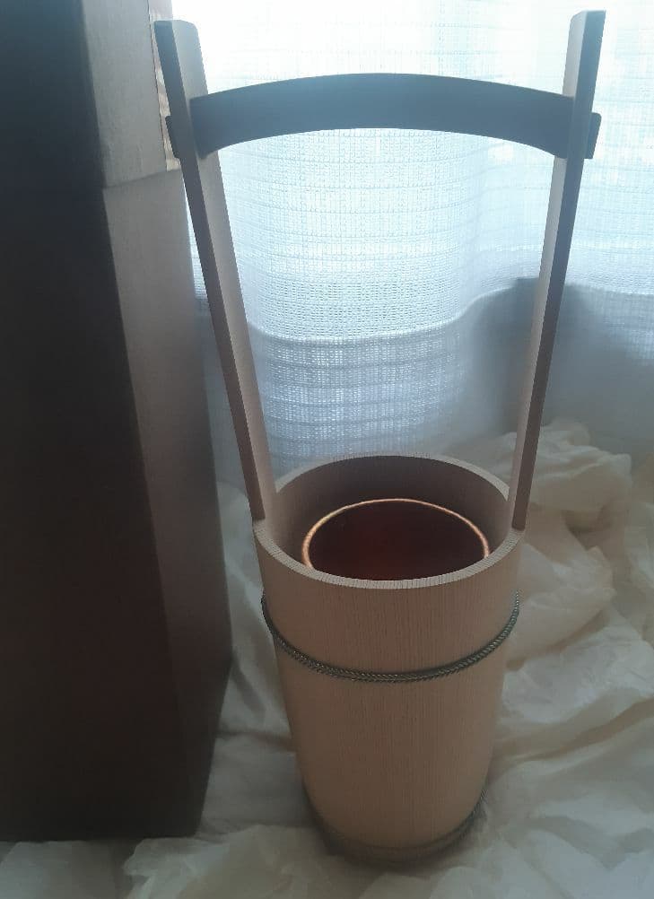 たる源 手桶型 花入 花器 - メルカリ