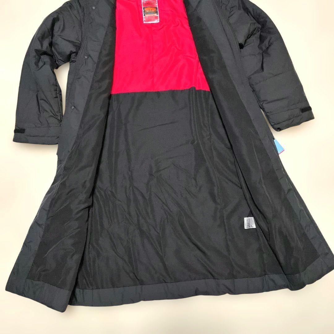 未使用・タグ付　Mizuno ブラック ベンチコート フード付き