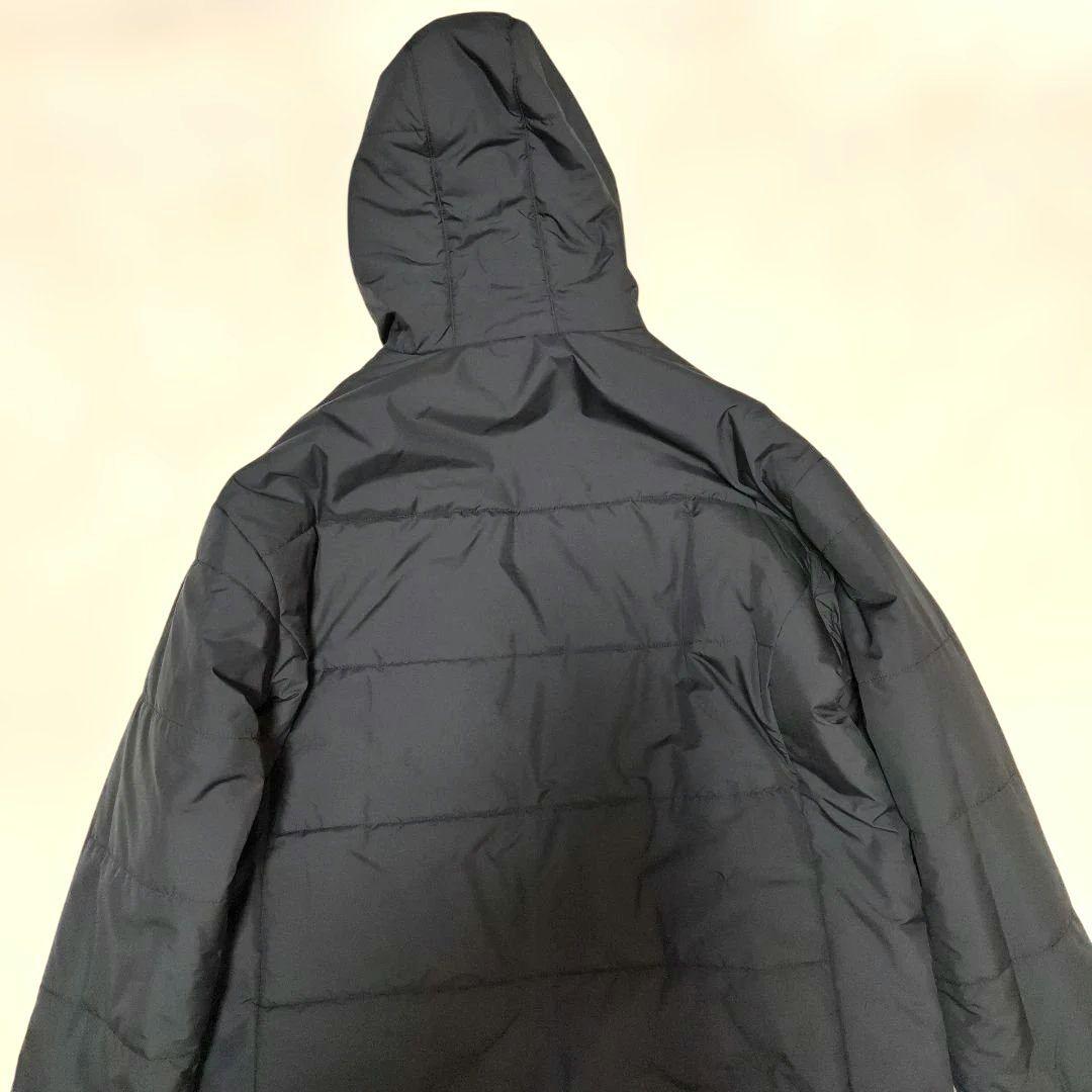 未使用・タグ付　Mizuno ブラック ベンチコート フード付き