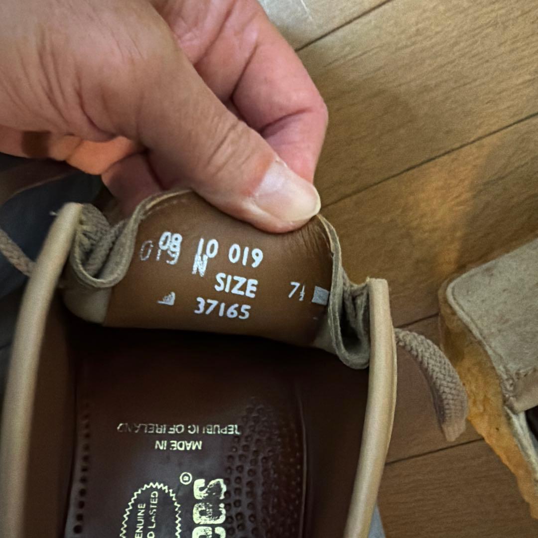 希少クラークス Clarks REDLAND アイルランド製UK7.5 ナタリー