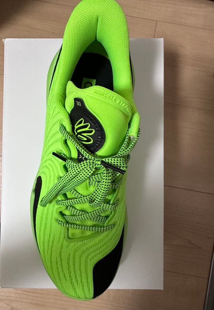 バスケットボールシューズ 26.5cm ライムグリーン/ブラック