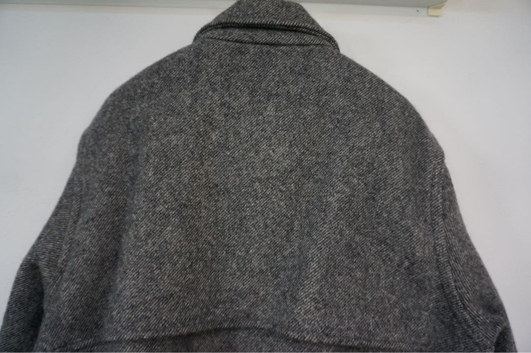 【美品】FILSON フィルソン ケープジャケット Lグレー　ダブルマッキーノ