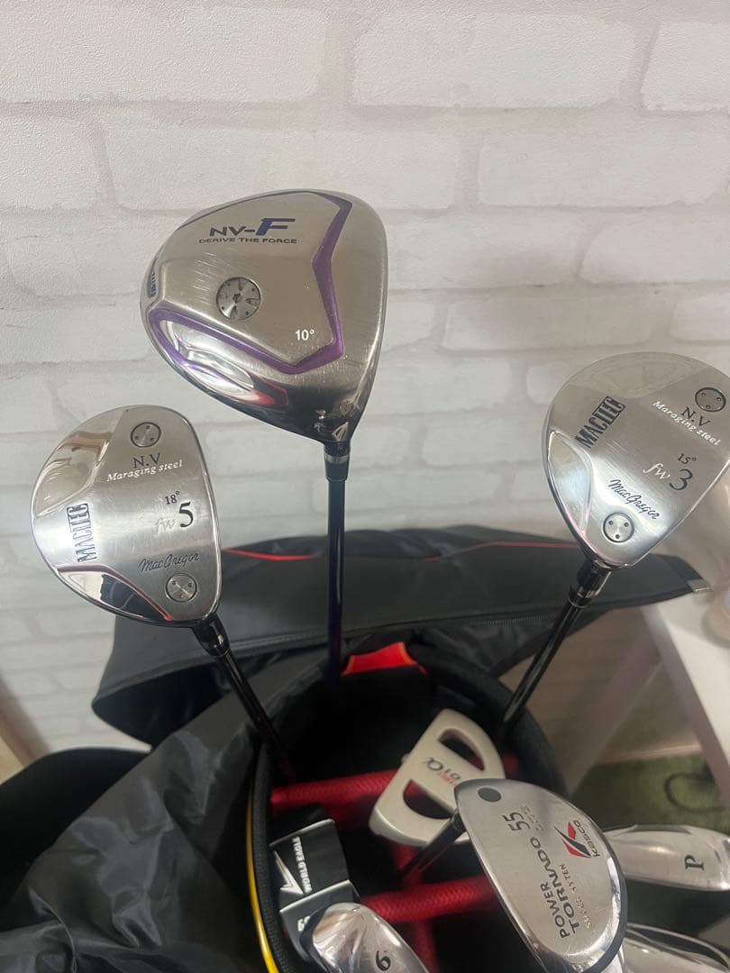 ゴルフバッグ クラブセット