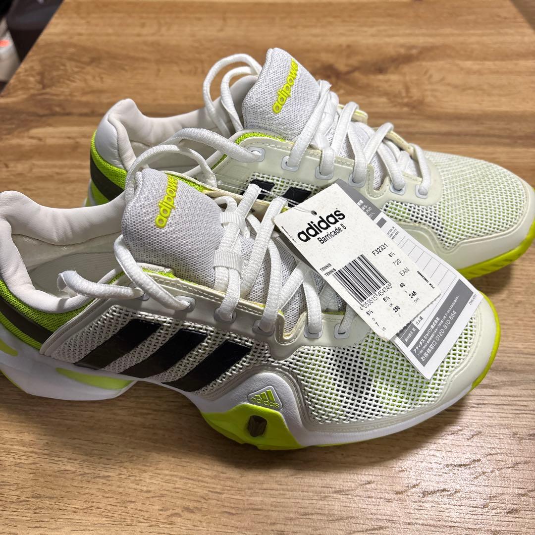 アディダス　テニスシューズ　25.0cm (未使用品)