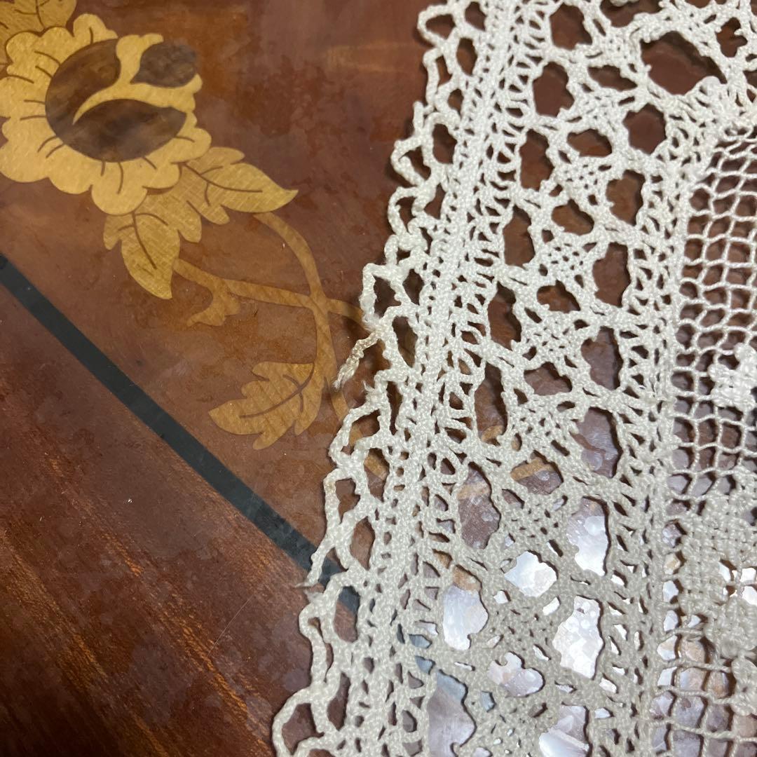 ❤️天使・ロマンティック好きさんに❤️天使と鳥モチーフのフィレレース