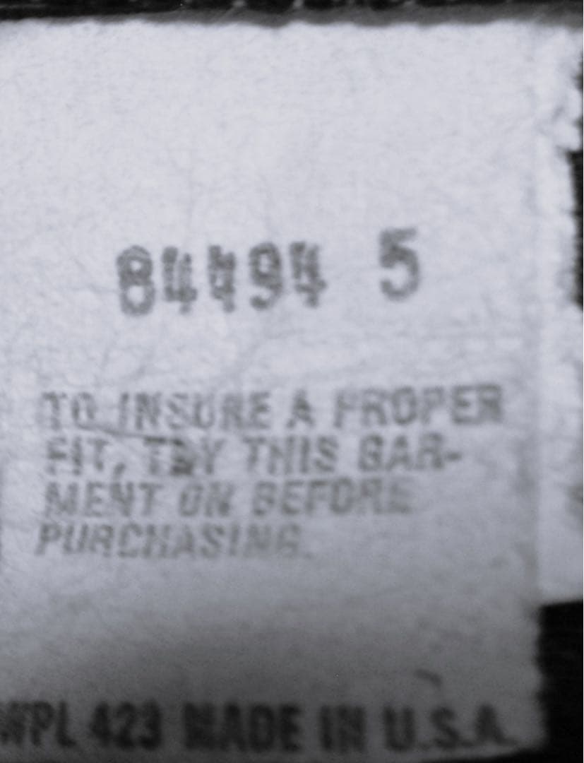 レア　 Levi's リーバイス ブラック ジャケット　USA製 　サイズM