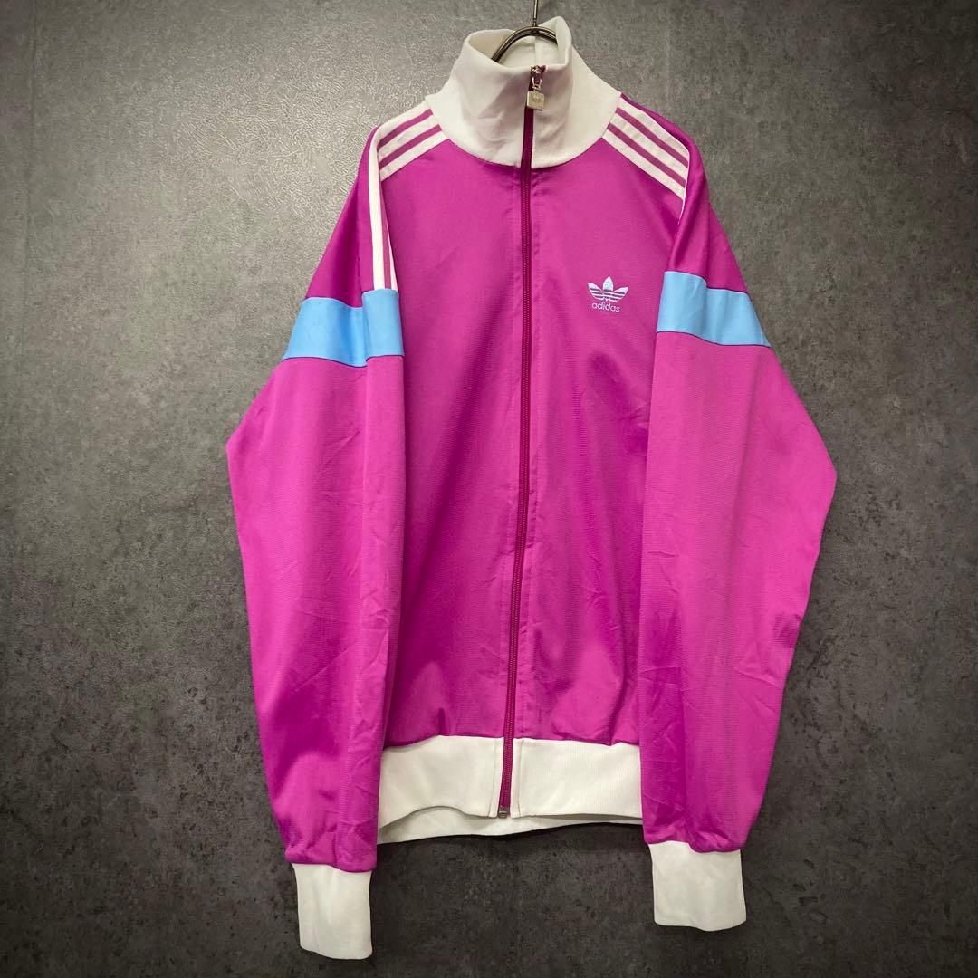 《ユーロ古着》ATPフランス製 アディダス トラックジャケット ロゴ刺繍 XL程