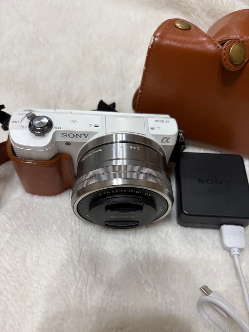 SONY α ミラーレスカメラ 16-50mm α5000 ソニー