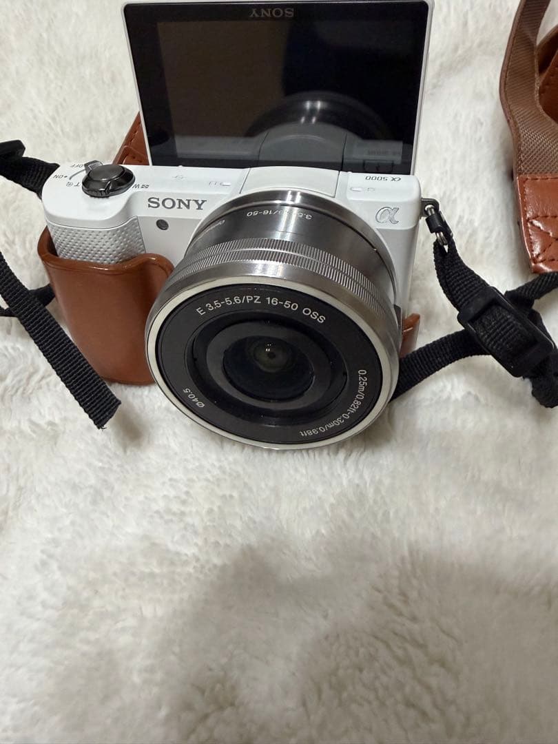 SONY α ミラーレスカメラ 16-50mm α5000 ソニー
