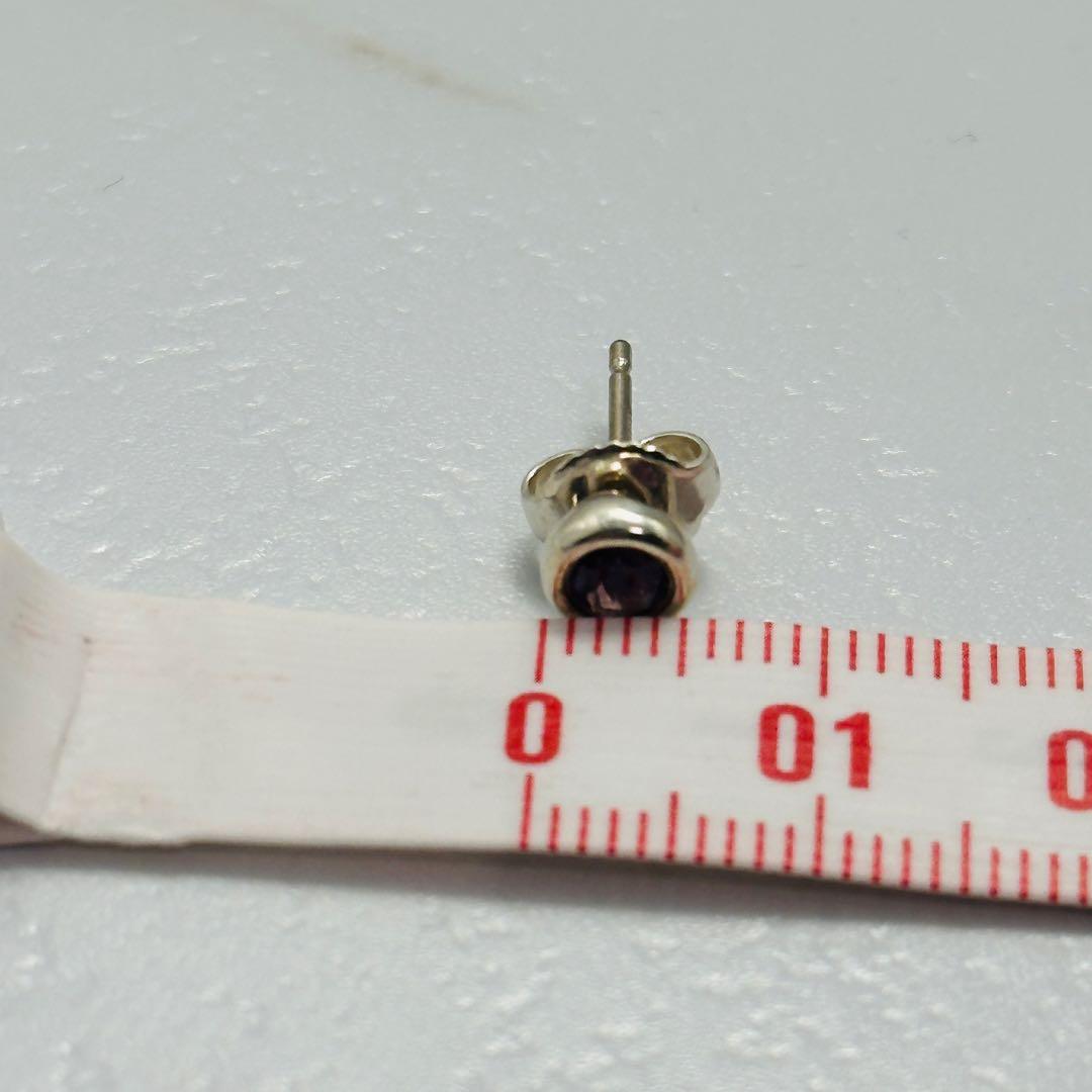 Tiffany　バイザヤード　ピアス　アメジスト　シルバー　925　片耳