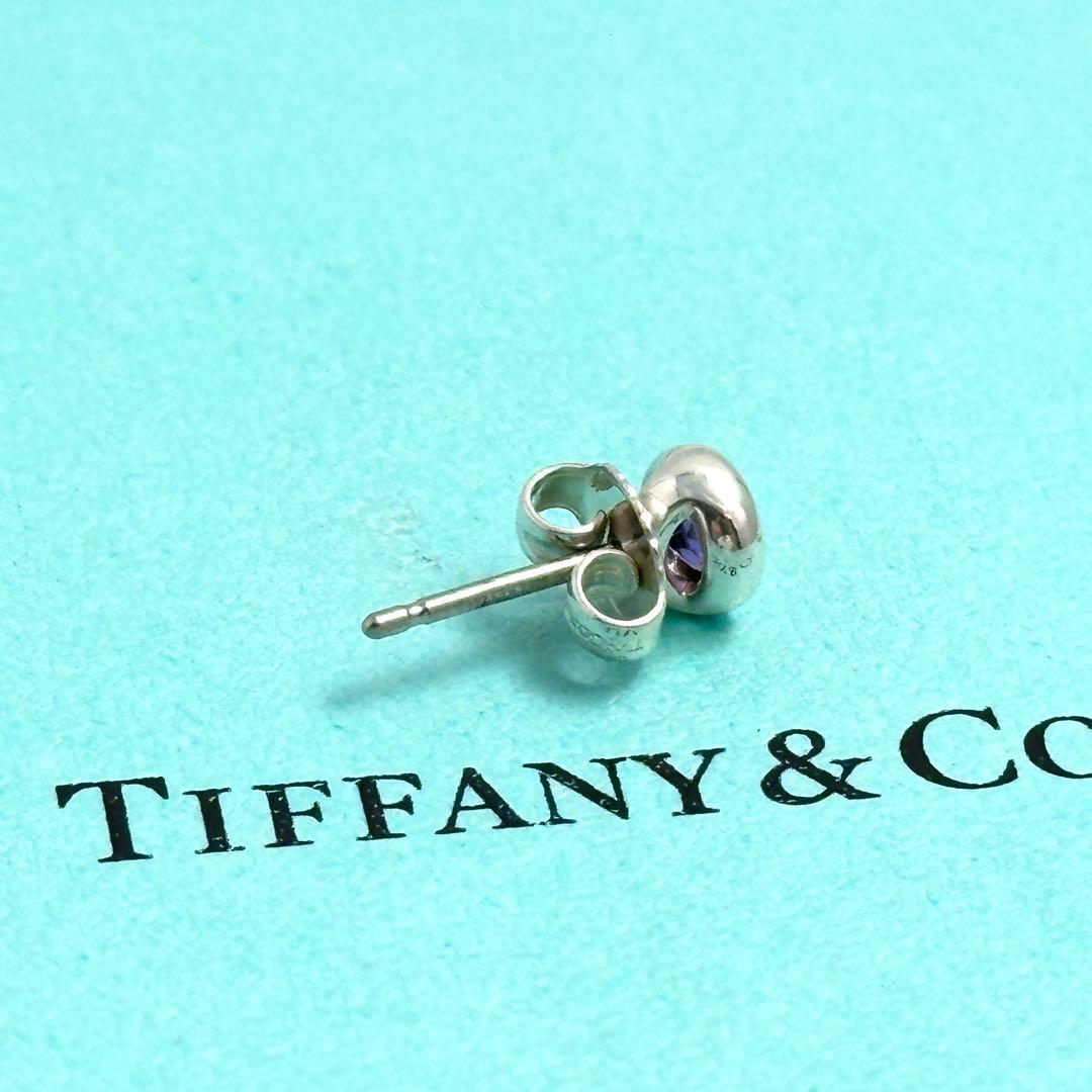 Tiffany　バイザヤード　ピアス　アメジスト　シルバー　925　片耳