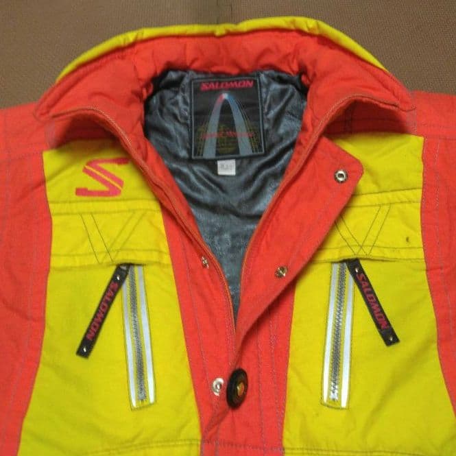 ビンテージ 90s サロモン セットアップ 中綿 ナイロン ジャケット パンツ